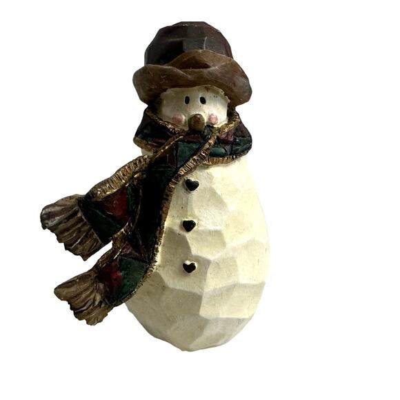 Vintage Christmas Decor Snowman Nantucket Decoration Statue Figure Figurine - Picture 1 of 8